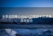 全景追踪糖心vlog入口官网干货满满跨界联合