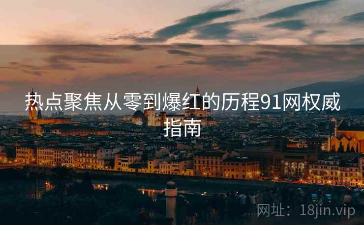 热点聚焦从零到爆红的历程91网权威指南