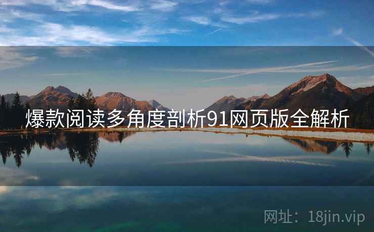 爆款阅读多角度剖析91网页版全解析