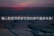 糖心数据洞悉被忽视的细节震撼来袭！